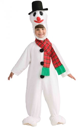 Plush Snowman Toddler Costume