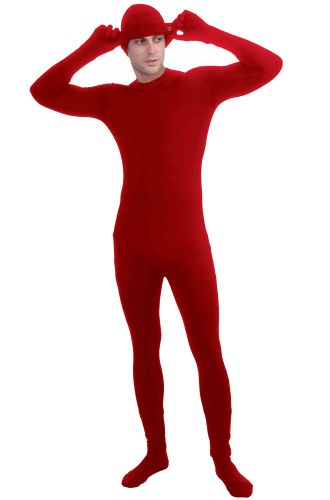 Red Disappearing Man Adult Costume (Standard)