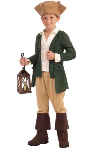 Paul Revere Child Costume (M)