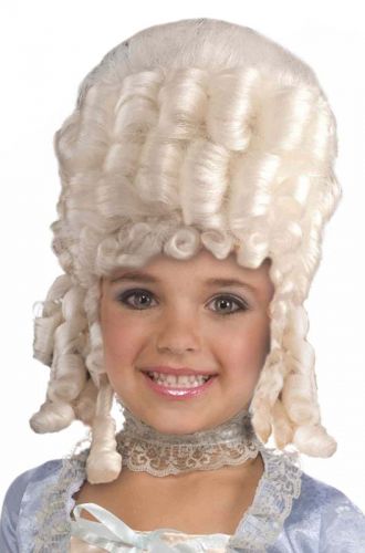 Child Marie Antoinette Wig (White)