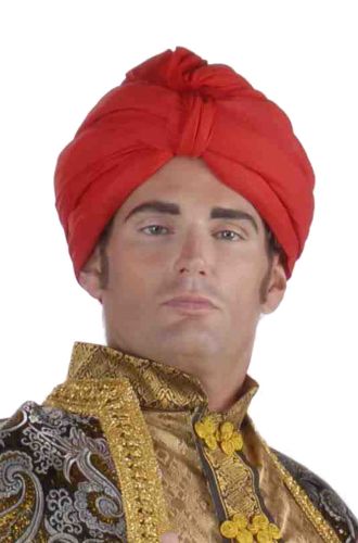 Deluxe Red Turban
