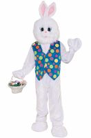 Deluxe Plush Funny Bunny Mascot Adult Costume