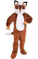 Promotional Fox Mascot Adult Costume