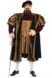 Deluxe Henry VIII Adult Costume Renaissance Fashion