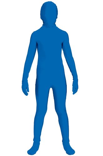 Blue Invisible Suit Teen Costume (Teen)