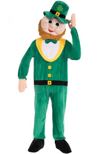 Promotional Leprechaun Mascot Adult Costume