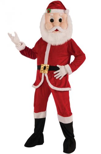 Promotional Santa Mascot Adult Costume