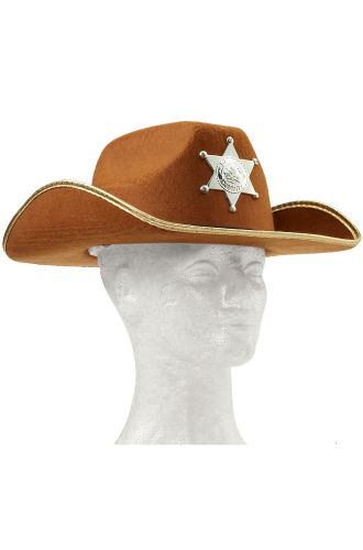 Cowboy Child Hat with Badge