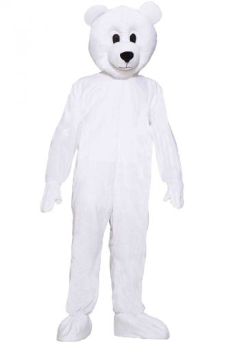 Norm the Nordic Bear Mascot Adult Costume