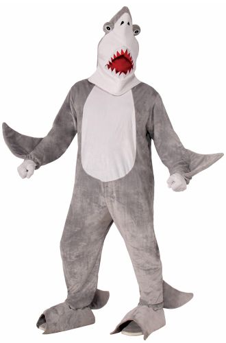 Chomper the Shark Mascot Adult Costume