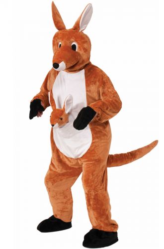 Jumpin' Jenny the Kangaroo Mascot Adult Costume