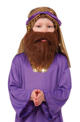 Child Wiseman Beard (Brown)