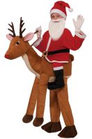 Santa Ride-A-Reindeer Child Costume