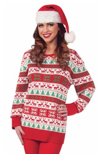 Winter Wonderland Sweater Adult Costume (XX-Large)