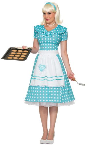 Fifties Housewife Adult Costume (XS/S)