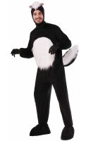 Plush Skunk Mascot Adult Costume