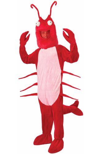 Lobster Mascot Adult Costume