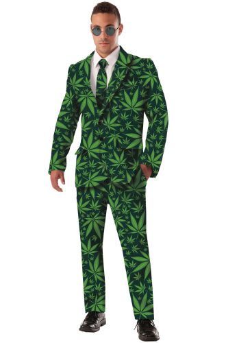 Cannabis Joint Venture Suit Adult Costume (Standard)