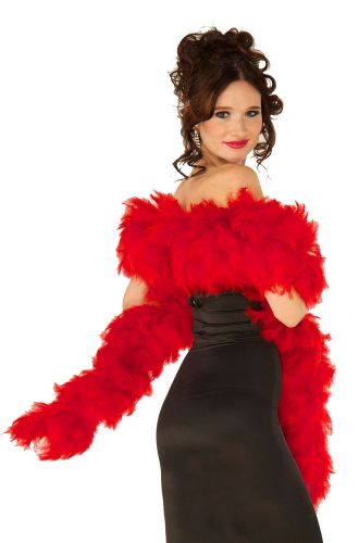 Deluxe Feather Boa (Red)