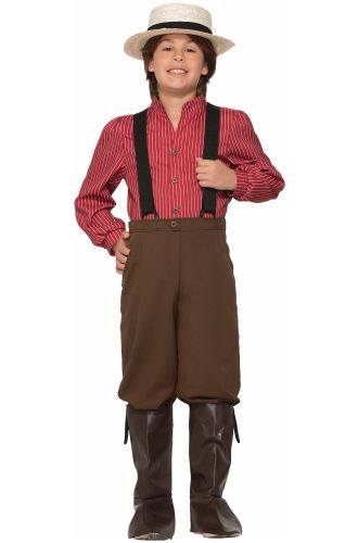 American Pioneer Boy Child Costume (Large)