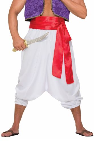 Desert Prince Pants Adult Costume (White)
