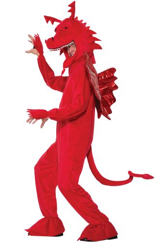 Red Dragon Adult Costume