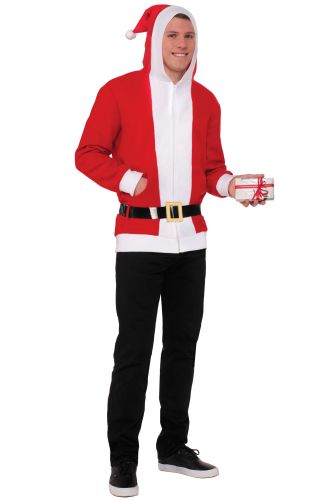 Simply Santa Hoodie Adult Costume (Large)