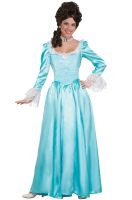 Blue Colonial Lady Adult Costume (X-Large)