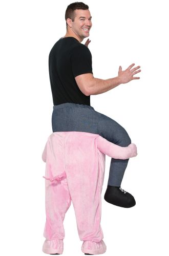 Ride-On Piggy Back Ride Adult Costume
