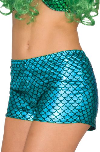 Mermaid Shorts (Blue)