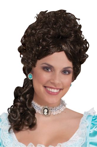 Colonial Lady Wig (Brown)