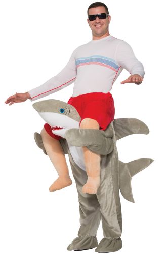 Ride-On Shark Adult Costume