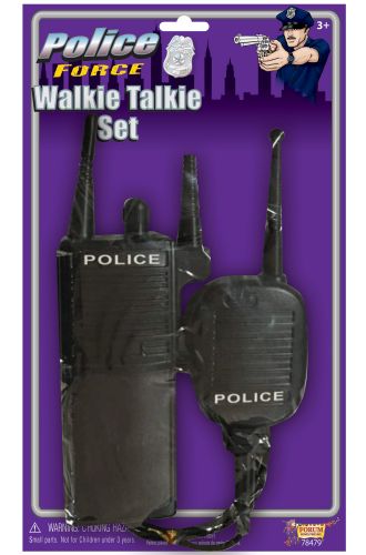 Police Walkie Talkie Set