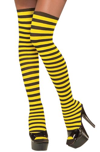 Bee Thigh High Stockings