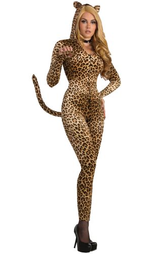 Sly Leopard Adult Costume (XS/S)