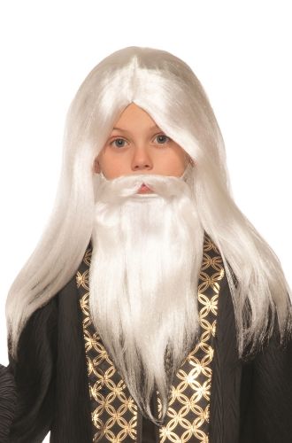 Child Wizard Moustache and Beard