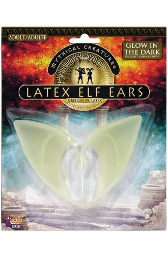 Latex Glow-in-the-Dark Elf Ears