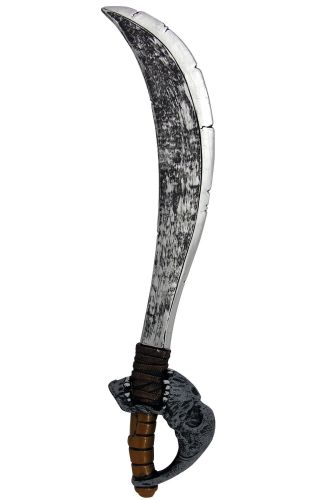 Curved Monster Mouth Sword
