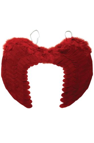 23-Inch Non-Feathered Wings (Red)