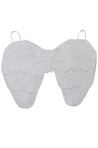 18-Inch Non-Feathered Wings (White)