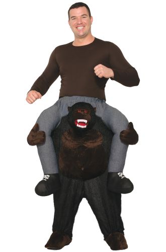 Ride-On Gorilla Adult Costume