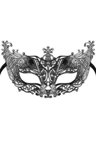 Filigree Half Mask (Silver)