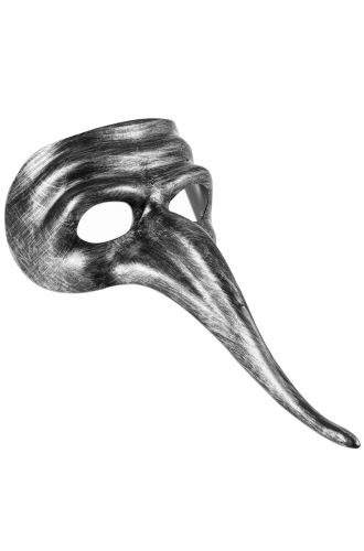 Nasone Masquerade Mask (Silver)