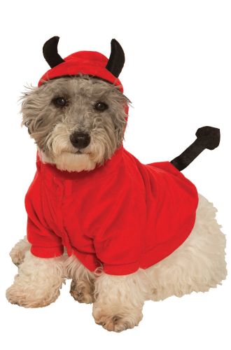 Devil Doggie Pet Costume (Medium)