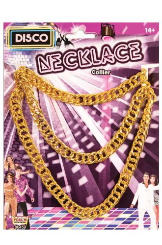 Long Disco Chain Necklace