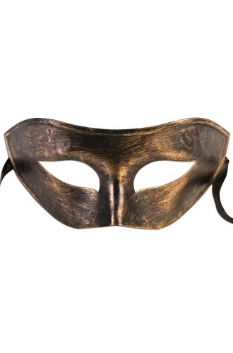Harlequin Half Mask (Gold)