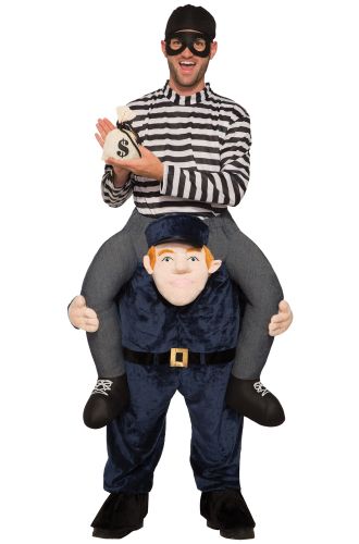 Ride-On Police Officer Adult Costume