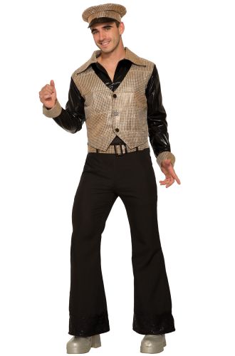 Gold Disco King Adult Costume