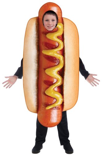 Realistic Hot Dog Child Costume