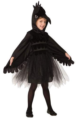 Raven Dress Child Costume (Medium)